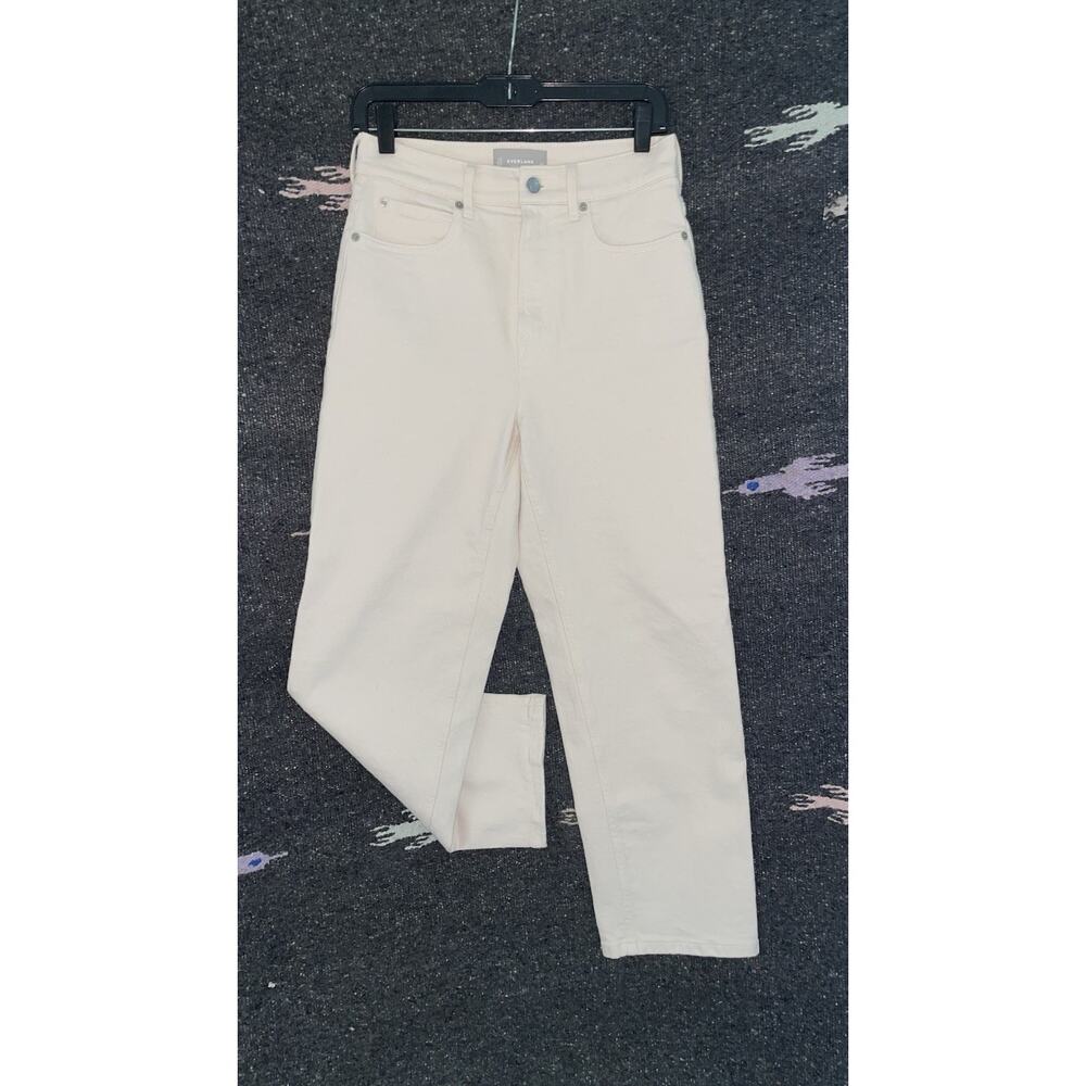 EVERLANE The Way High Jeans Women's Size 28R Ecru